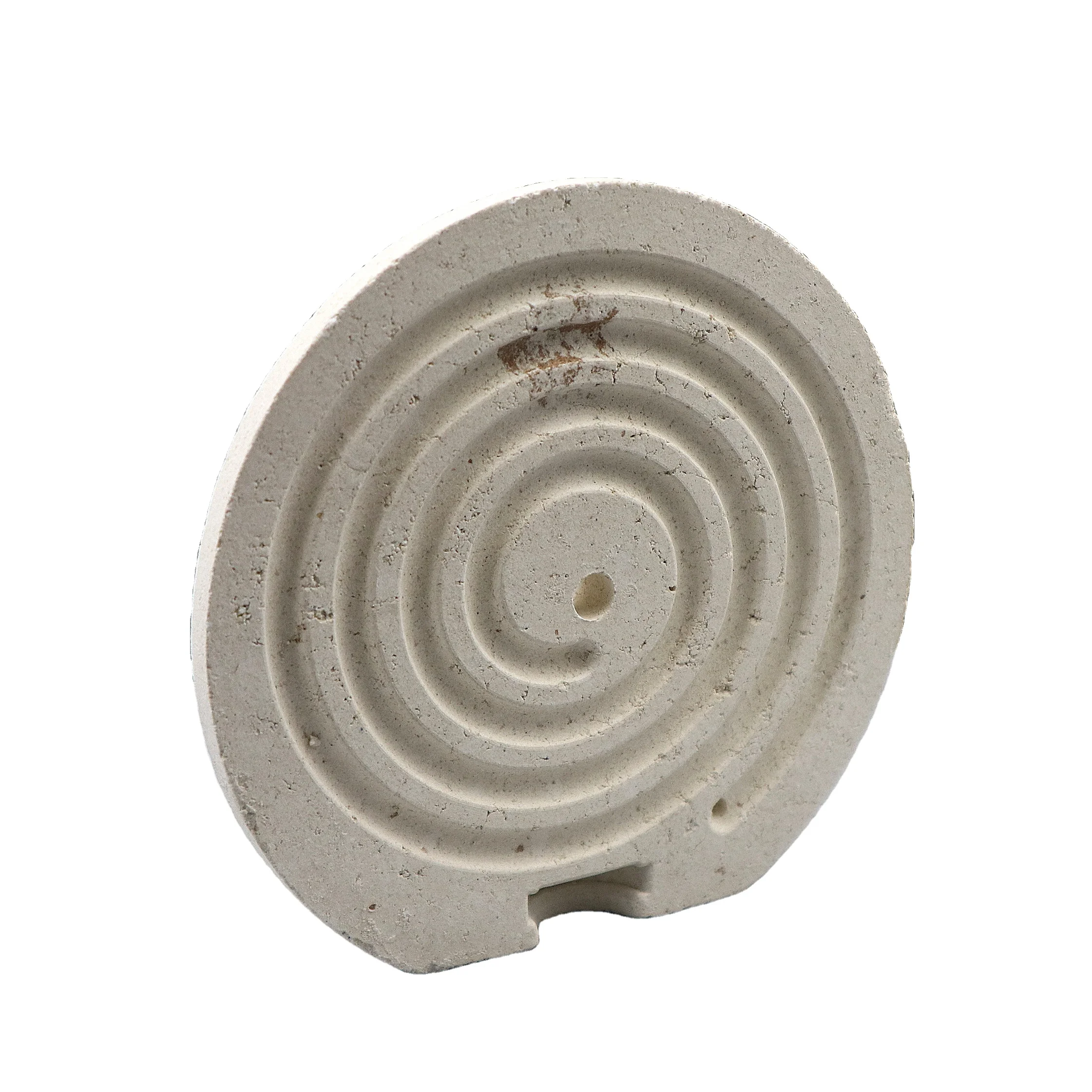 High-temperature resistant cordierite ceramic parts  Round Plates Electrical Ceramic