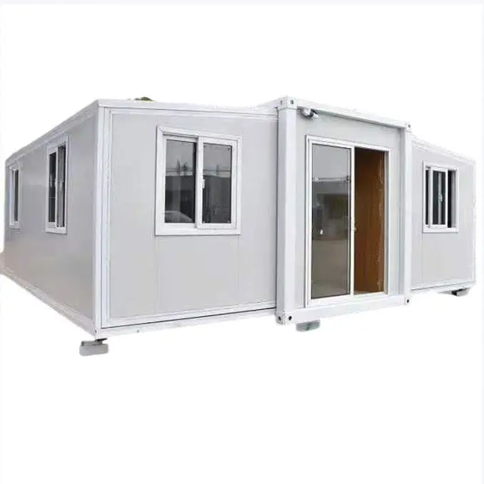 Chinese Manufacture Modern Design Expandable Container House 40ft 2 Bedrooms Prefabricated Expandable Container House