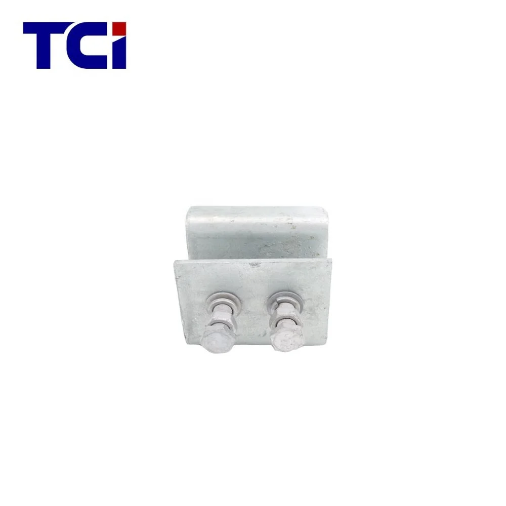 Low Price Hot DIP Galvanized Power Accessory/ Cable Accessory Down Lead Clamp for Tower and Pole Electric Fitting Power Line