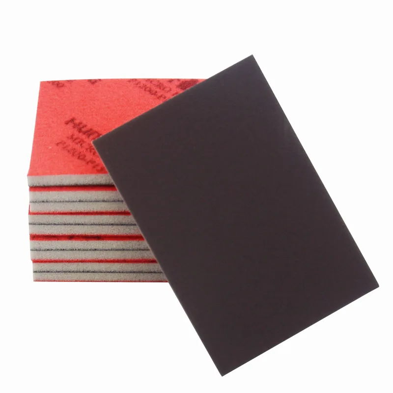 Hook and Loop Sandpaper Sanding Sponge for Polishing and Grinding 100/120/180/220/240 Grit