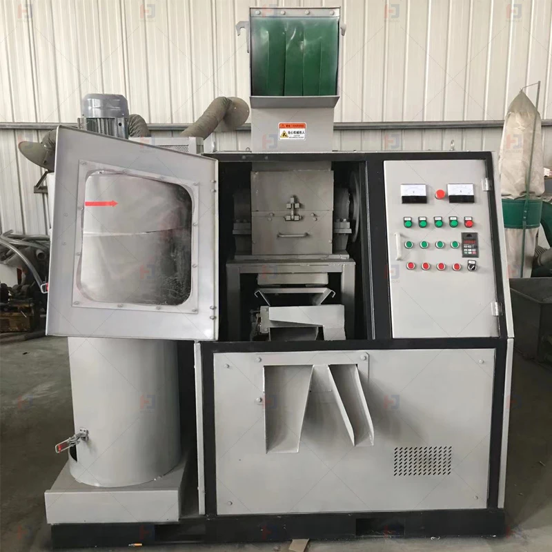 Automatic aluminum copper meter machine mini copper wire granulator equipment