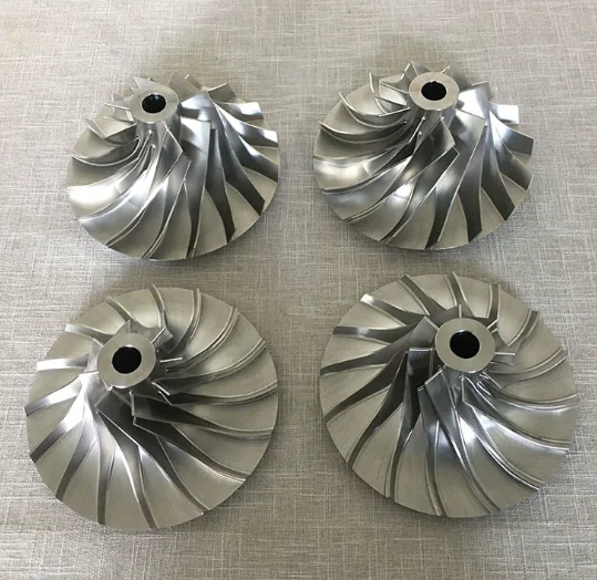 Factory hot sale cheap 4-5 Axis cnc Milling Impeller Automotive Turbine Parts high quality Turning Automotive Parts