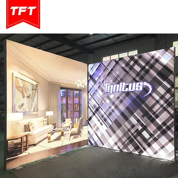 TFT systems 20x20 trade show booth Other Trade Show Equipment metal backdrop stand