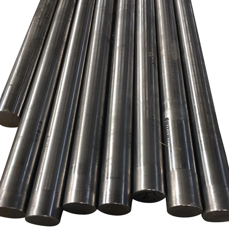 China Supplier 6-600mm C45 1045 4140Carbon Steel Rod Steel Bar Chrome Plated Mild Steel Round Bar Price
