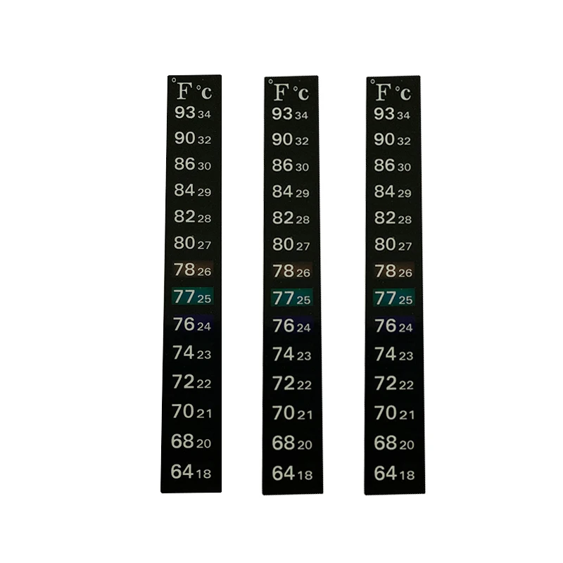 Easy Reading Fish Aquarium Thermometer Sticker