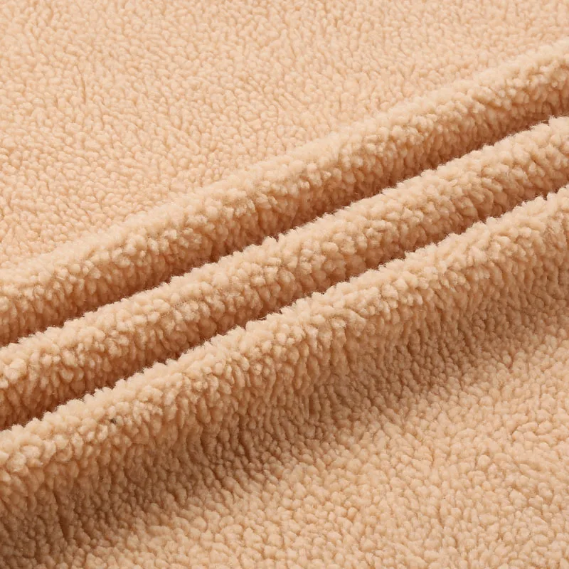 65% cotton 35% polyester winter thick organic cotton pure cotton knitting polar fleece sweatshirt brushed fabric for hoodies