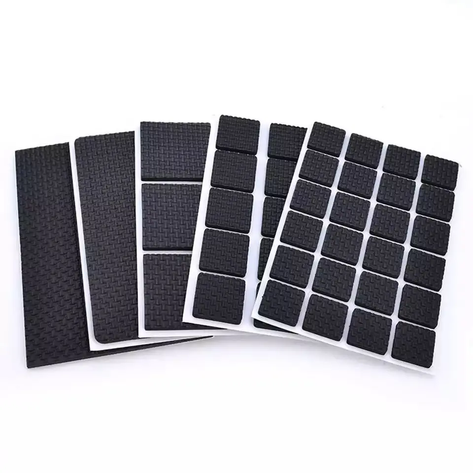 Free sample Self Adhesive Floor Protector Non Slip Furniture Pads for Chair Legs