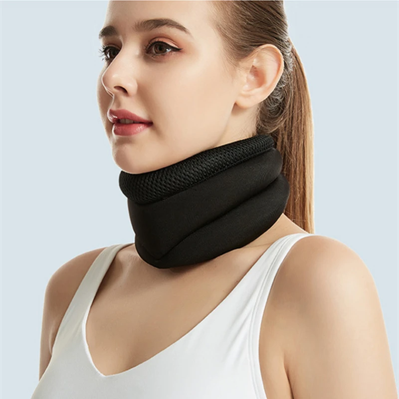 Wholesale  Adjustable Neck Guard Reducing neck pressure Neck Support Brace Corrector Pain Relief