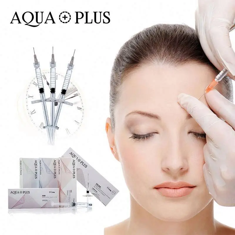 
AQUA PLUS Wholesale Face Shaping Hyaluronate Acid Injectable Dermal Filler 1ml 