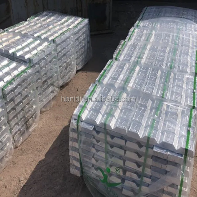 Low cost zinc alloy ingots that pass the test are selling like hot sale Zamak 2 3 5 7 8