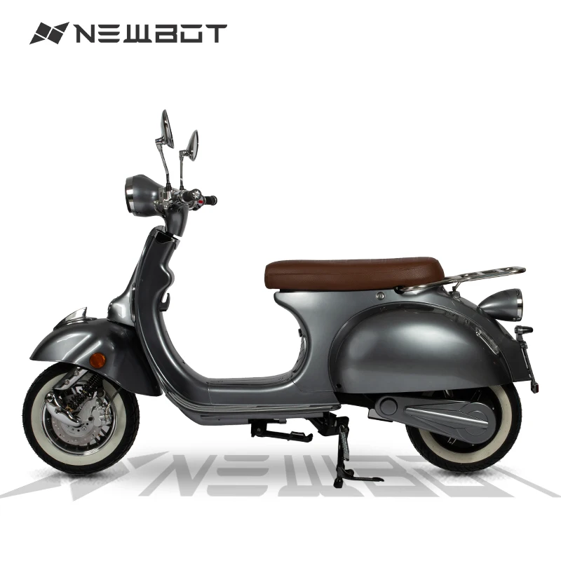 Newbot EEC 4500W 72V 40Ah  Silver Adult Lithium Battery electric moped electric scooter electric motorcycle factory direct sale