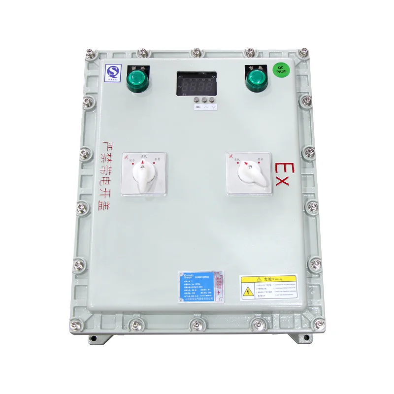 Взрывозащищенная кнопка, Взрывозащищенная распределительная коробка из нержавеющей стали, блок управления BXK403020, OEM CE CCC CN;SHG KAIWEI IP56