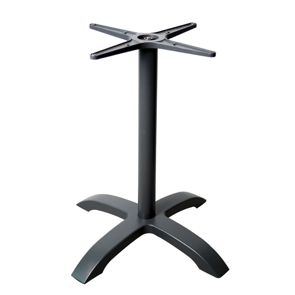 Chuangdi Aluminum table base large fold leg can add iron weight for outdoor usage