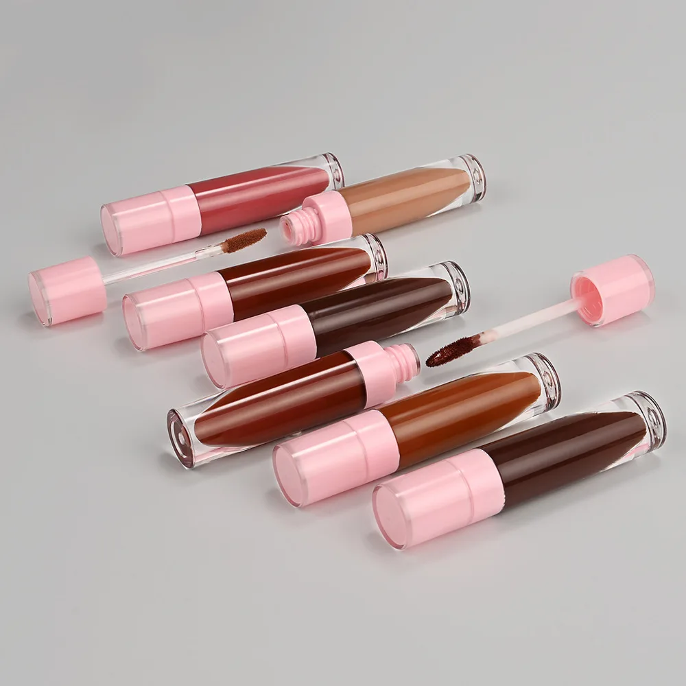 Pink Girly Heart Lip Gloss  wholesale lip gloss  custom lip gloss