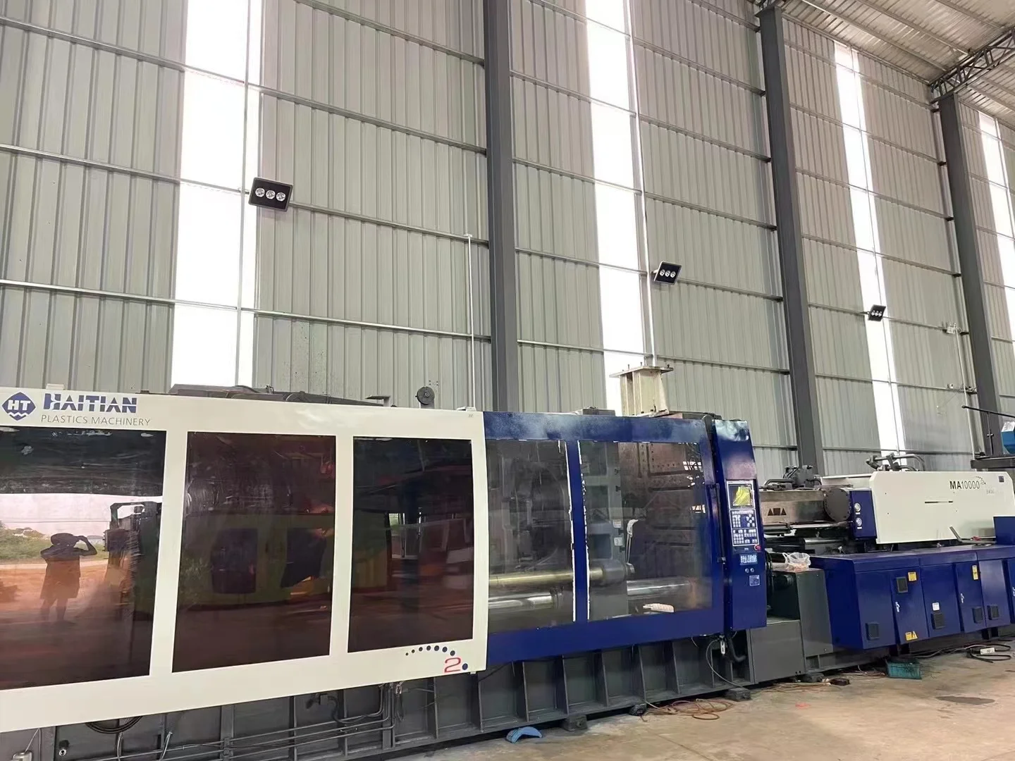 Multi-functional 1000ton MA1000 hitian second hand injection molding machine plastic injection  molding machine