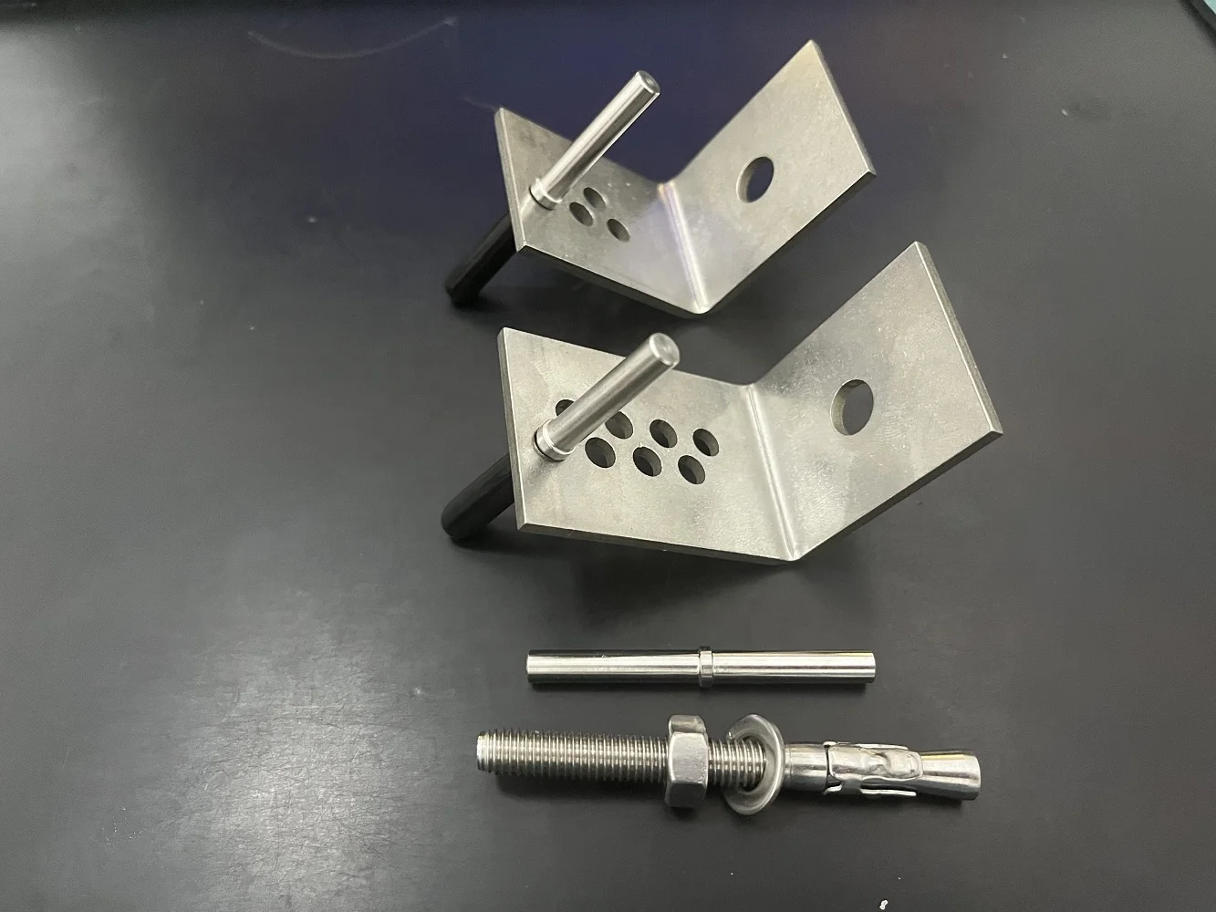 SUS316 SUS304 stainless steel stone anchor  Used for curtain wall support  build houses