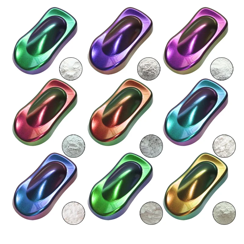 Hot Selling Chameleon Mica Powder High Pigment Super Chameleon Pigment Powder