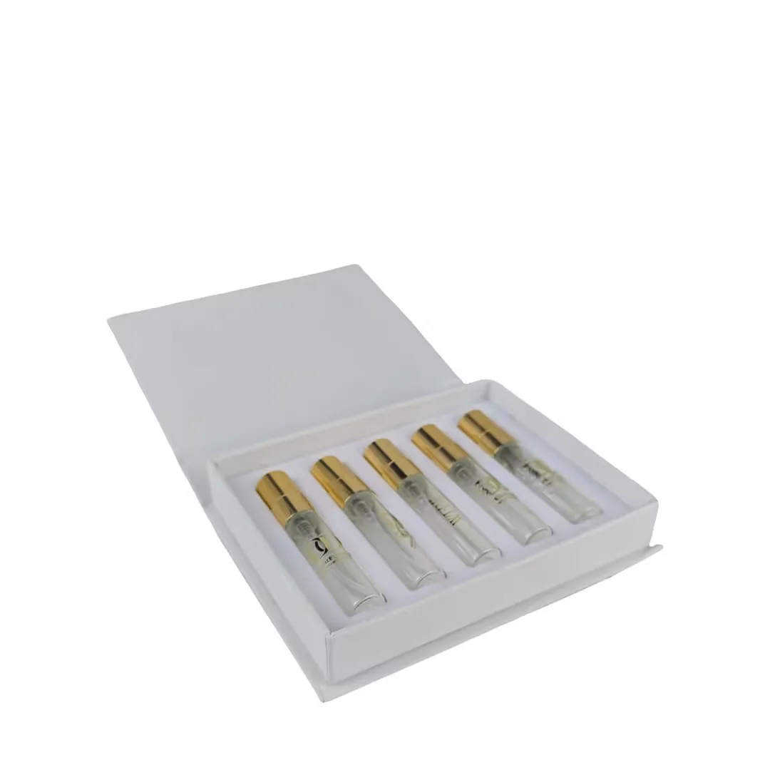 Factory sales perfume bottle 1ml 2ml 5ml 10ml custom perfume bottle and box for woman gift