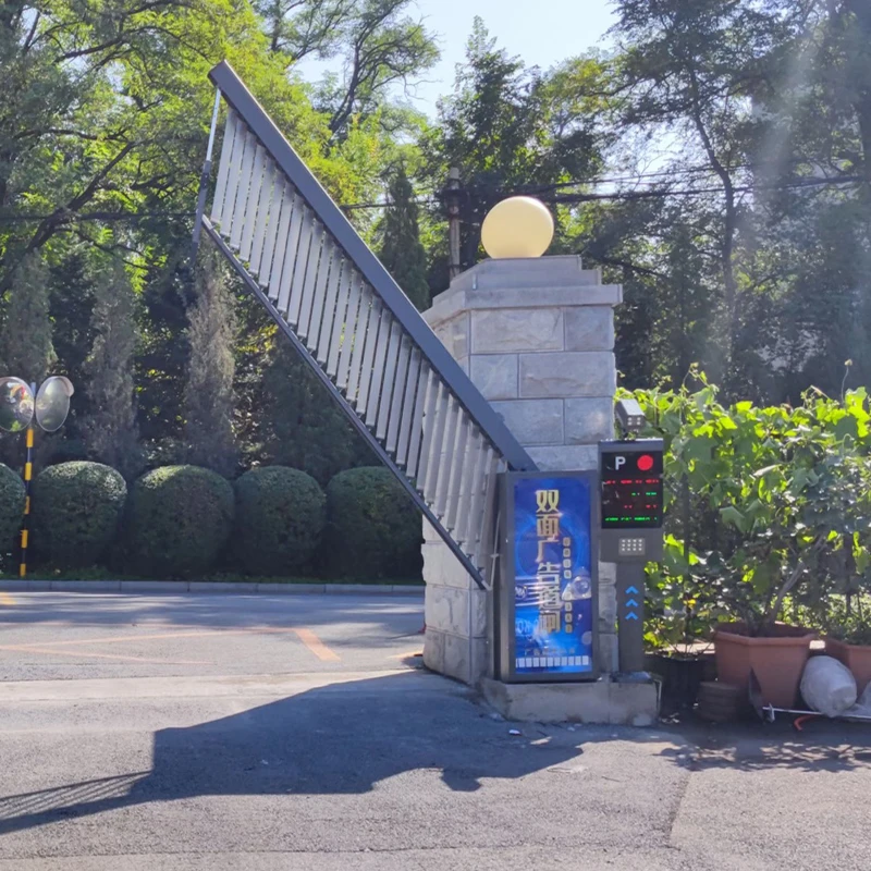 electric parking advertising boom barrier dc motor barrier gate