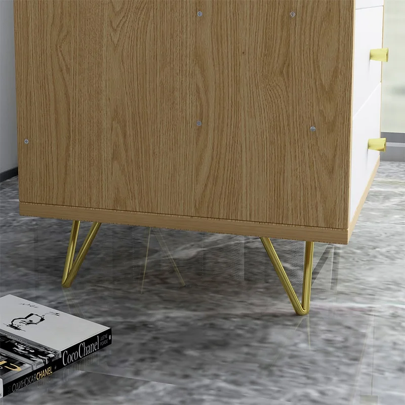 Modern Style  Bedside Table Storage cabinet Nightstand Bedroom Night Table