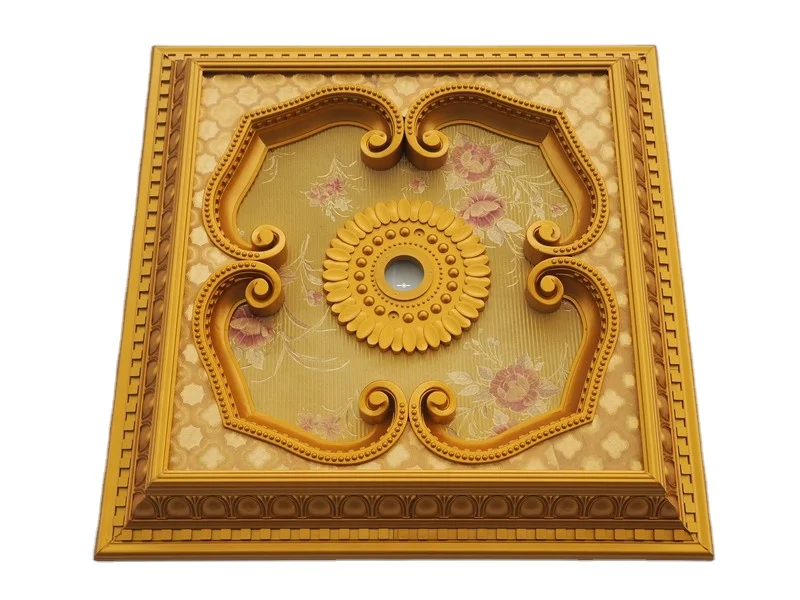 2023 Wholesale Price New Design Ps Artificial Ceiling Medallion For Ceiling Decoration