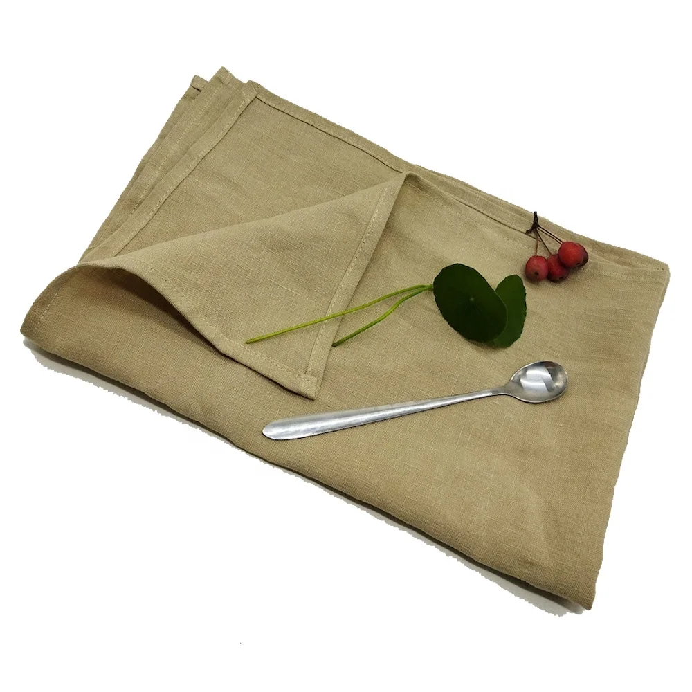 Customized Custom Cloth 100% Linen  Napkins