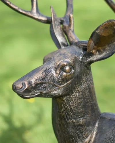 Indian Factory Customize Size Bronze Deer Sculpture for Garden Decoration with Best Price