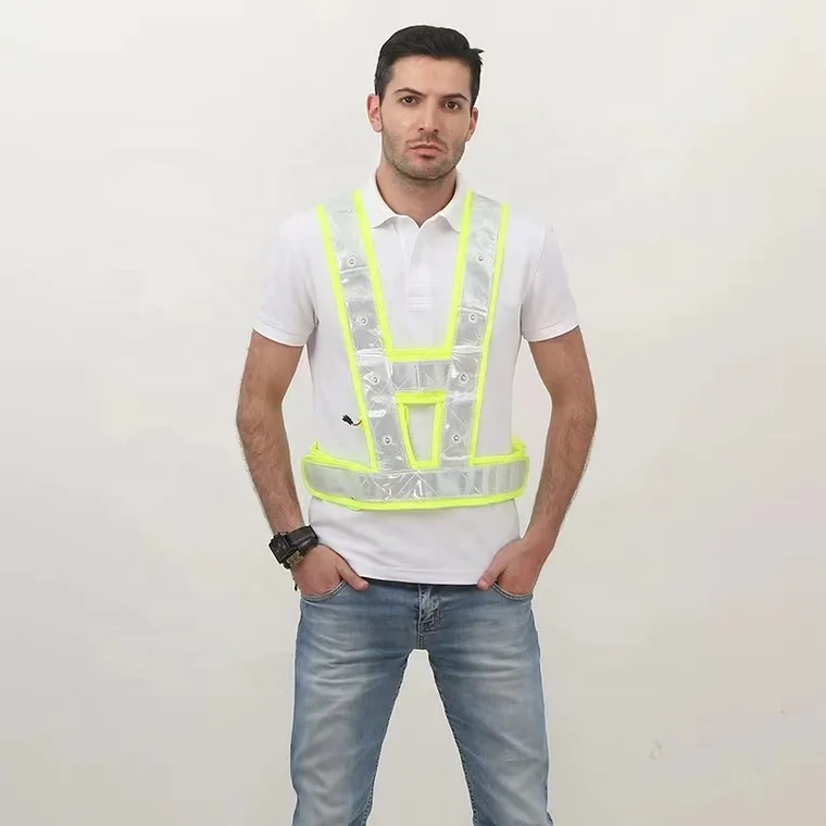 Premium Durable Fabric High Visibility Reflective Safety Vest Waterproof Reflective Clothing with Customizable Logo