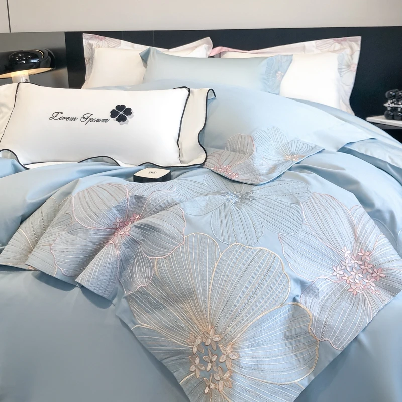 Sheets For Beds Cotton Bed Sets Wholesale Bed Sheet Queen Egyptian Embroidery
