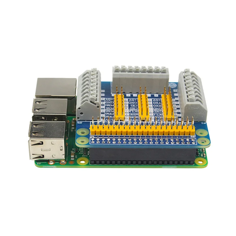 Hot Sale GPIO Multi-Function Expansion Board For Raspberry Pi 4B 3B+ 3B IO Port Adapter With Fair Price