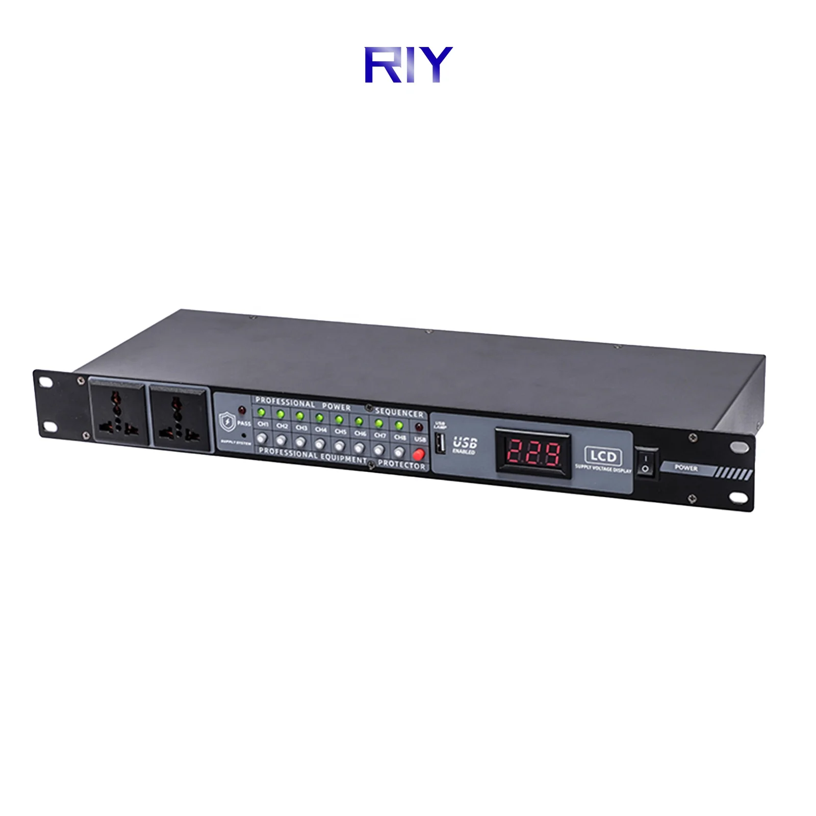 VS208  8+2 Way Power Management Sequence Controller With Separate Switch