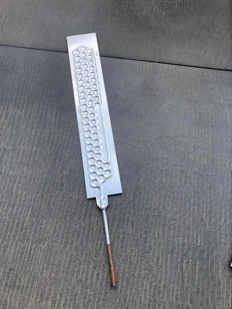 plate to plate add copper tube signal generator evaporator 5g base station aluminum plate R134a evaporator