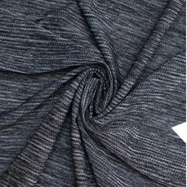 Spot polyamide knitted stretch fabric polyamide butterfly net yoga fabric cationic polyester jacquard fabric