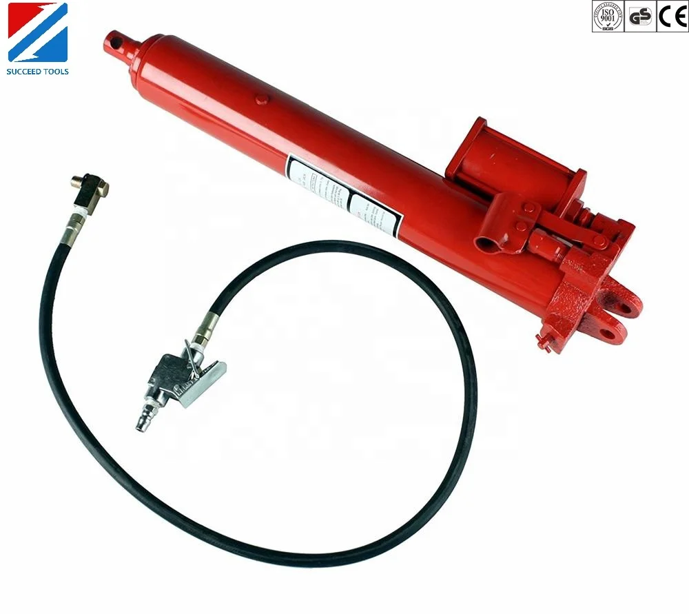 8Ton Air Hydraulic Engine Crane Long Ram Cylinder Jack Pneumatic Pump