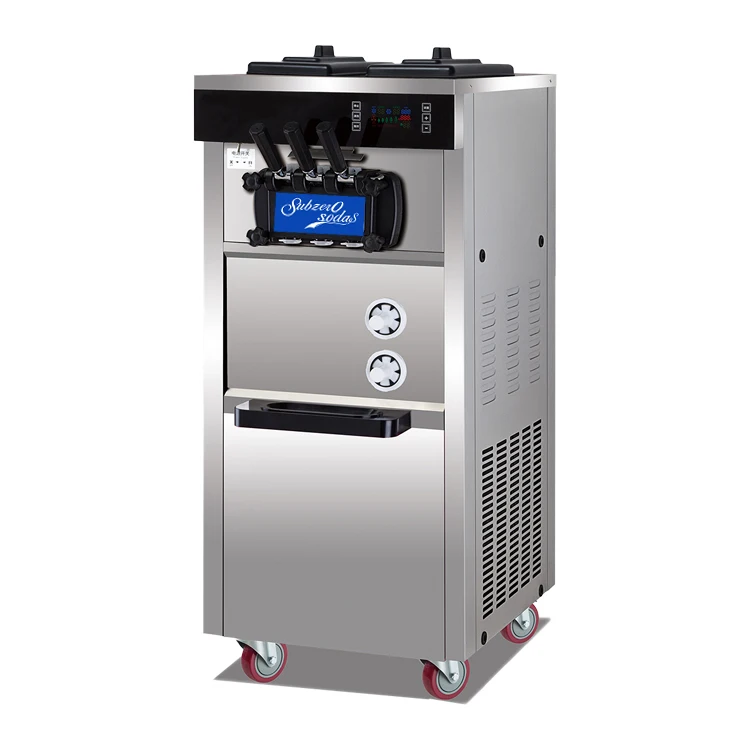 Nengyang Big Capacity Isa Type Cold Plate Nissei Binghe Taycool Household Ocean Power Ice Cream Machine