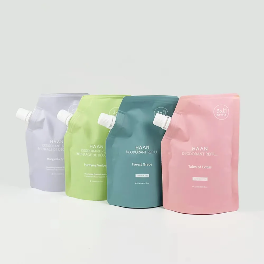 Tomato sauce packaging food grade plastic drink packaging bag spout pouch hot sale ketchup packaging