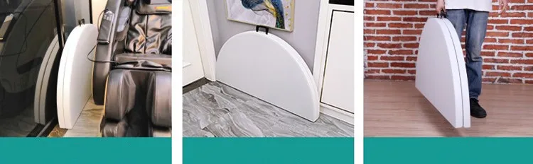 Hotsale 10 People Outdoor Banquet Table Plastic Round Folding Table Chair Table For Wedding Party