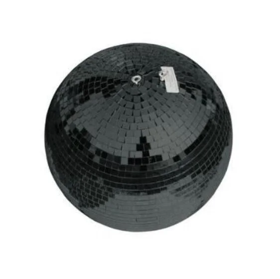 30 cm Black disco ball for hanging decoration