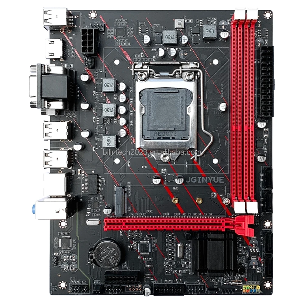 Новая материнская плата JGINYUE H61M-G поддерживает процессоры серии LGA1155
