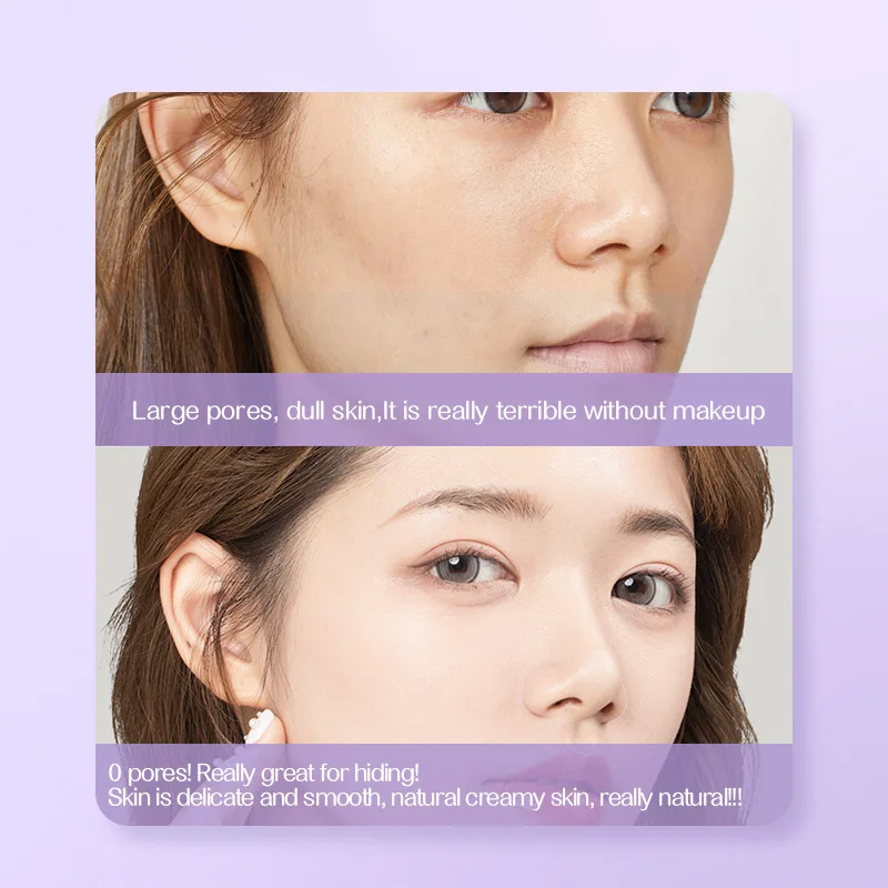 Private Label Hot Sale Face Makeup Primer Brightening And Moisturizing Primer For Foundation Base