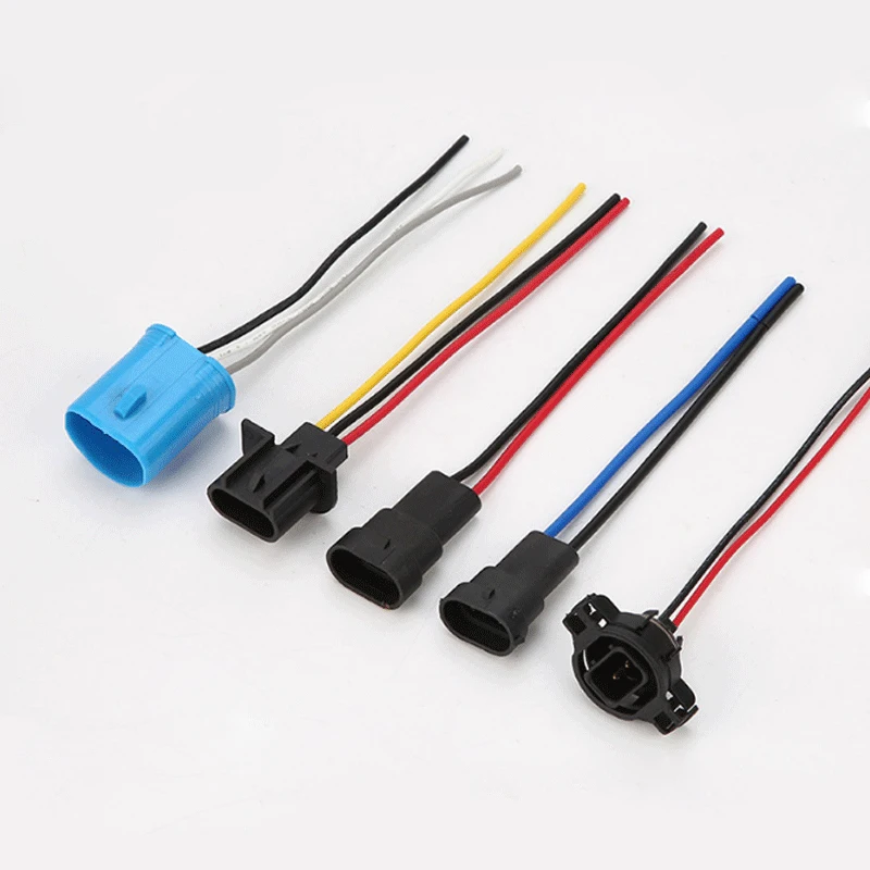 9004 9005 9006 H11 H13 H16 car fog lamp socket male plug bulb connector