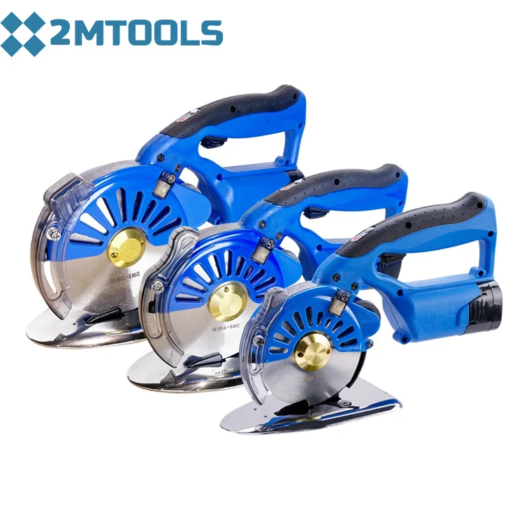 Adjustable Speed Electric Direct Drive Servo Round Knife Cloth Cutting Machine for Multilayer Fabric
