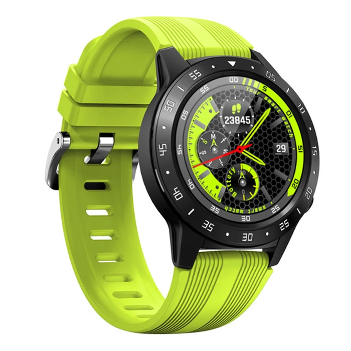 
1.3 inch round screen SIM card slot sport waterproof GPS smart watch with heart rate monitor blood pressure 