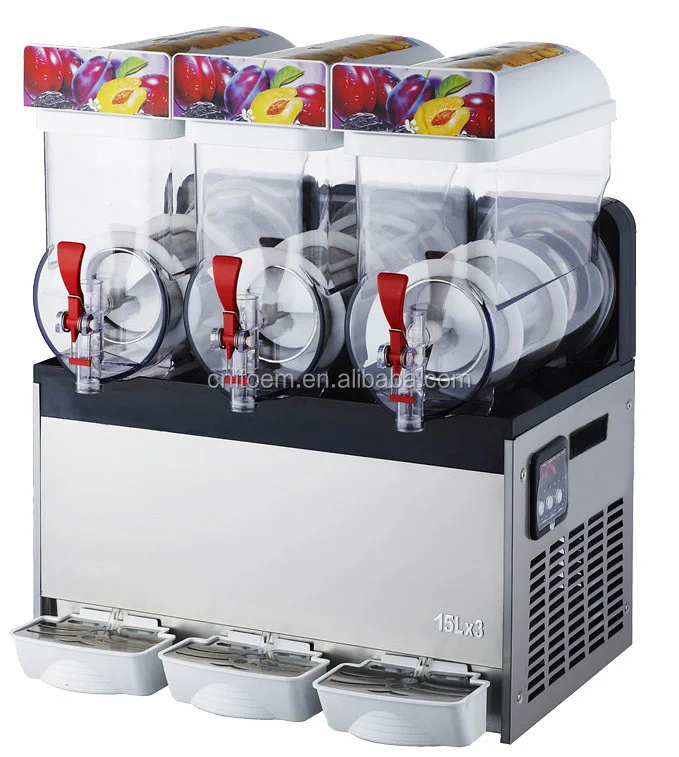 Slush Machine Commercial Snack Food Supplies High Quality Frozen Slushy Ice Making Slush Machine For Sale