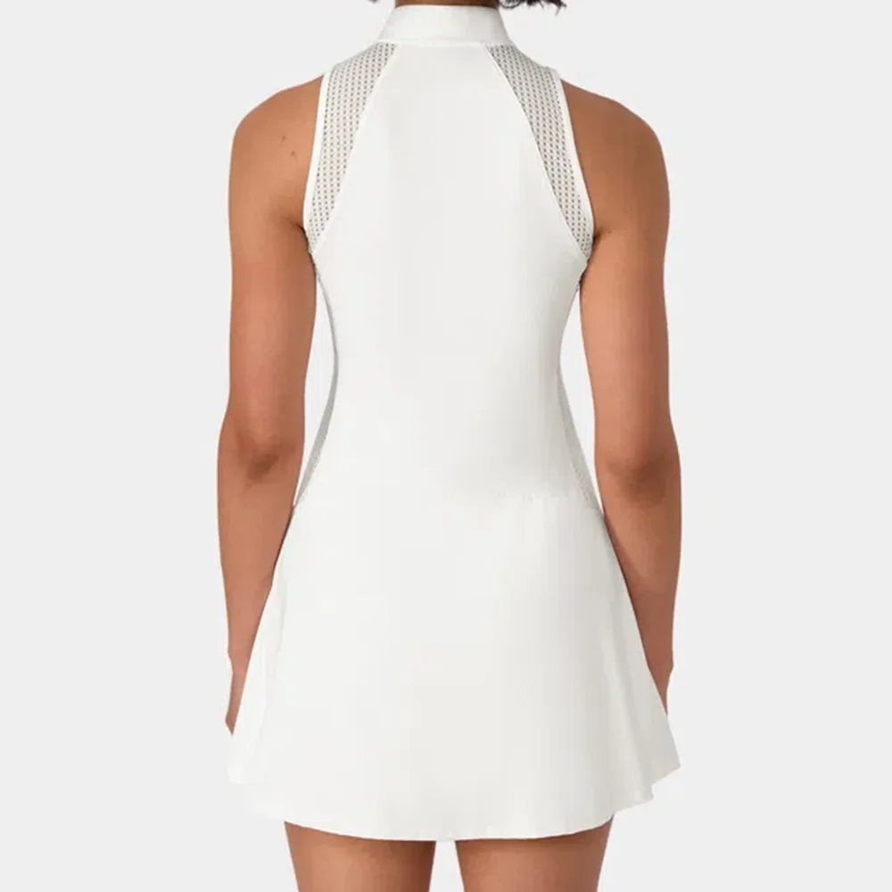 MINADI Pickleball Dress Warm-up Short Fitness Pleats Tennis Dress 2 Piece Set Sports Wear Pant Pickleball Skirt with Pockets