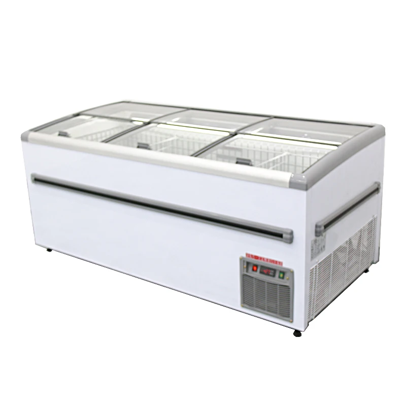Supermarket Display Cabinet Freezer Commercial Cabinet Island Freezer Island Display Cabinet Freezer