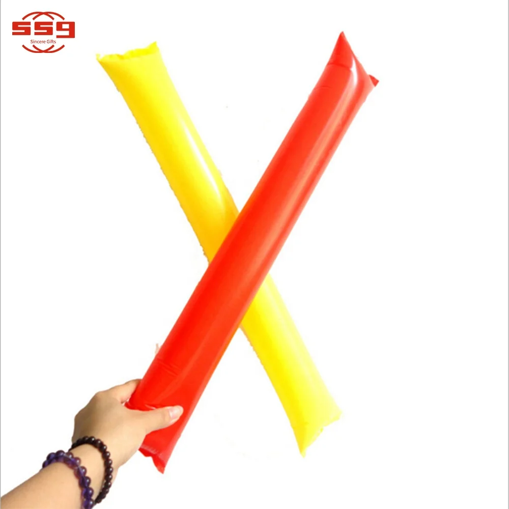 
Promotional Cheap High Quality PE Inflatable Cheering Stick, Bang Bang Cheer Spirit Stick, Thunder Stick 