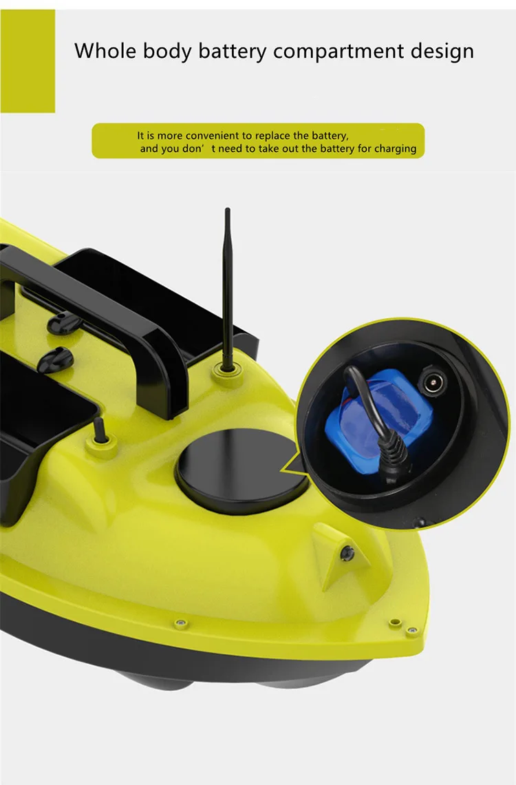 remote bait boat