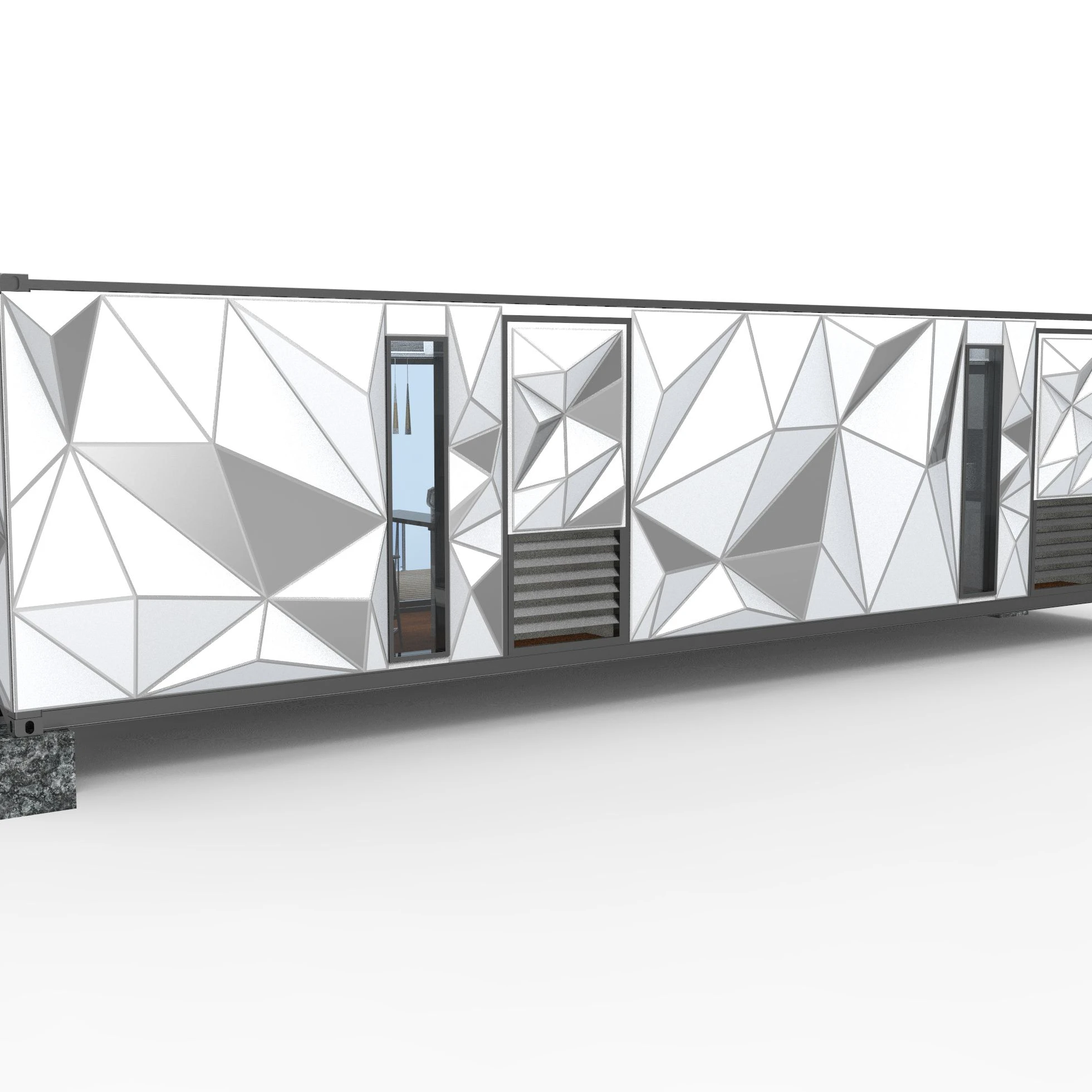movable  container car with karaoke cabinet