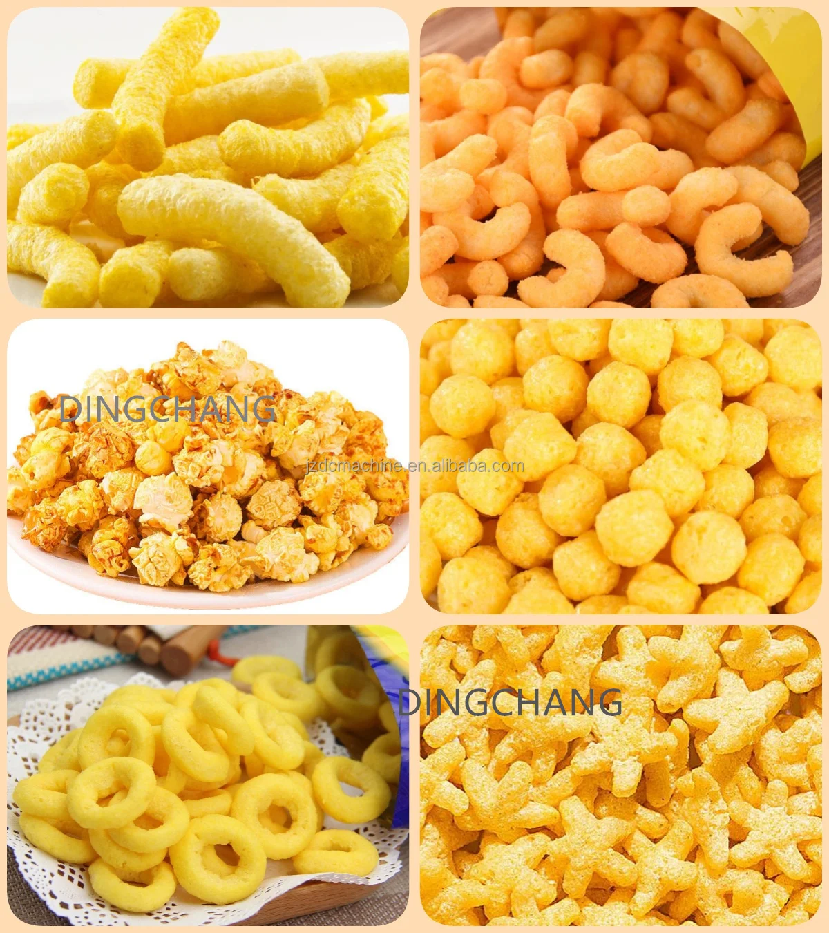Customize Shape puff Snack Food Processing Machine Tornado Maker popcorn Making Rice Extruder Corn Puff